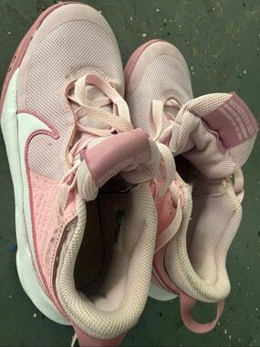 Nike Kids' Pink Lace-Up Athletic Sneakers